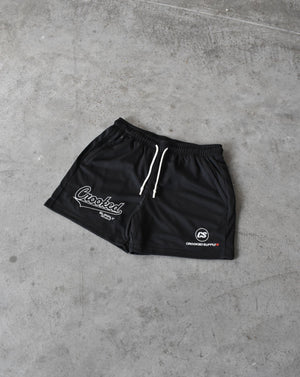 (New) Stadium Mesh Shorts - Black (5" Inseam)