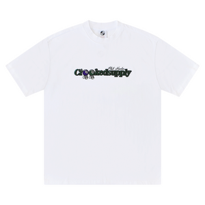 (New) Club Member Tee - White (Embroidered Logo)