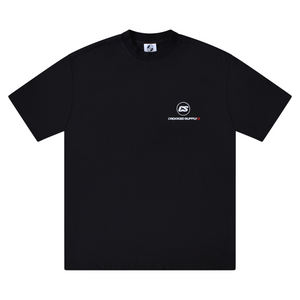 (New) V.I.P. Tee - Black (Embroidered Logo)