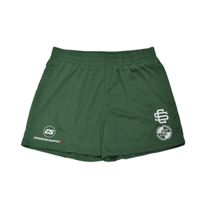 Logo Mesh Shorts - Green (5" Inseam)