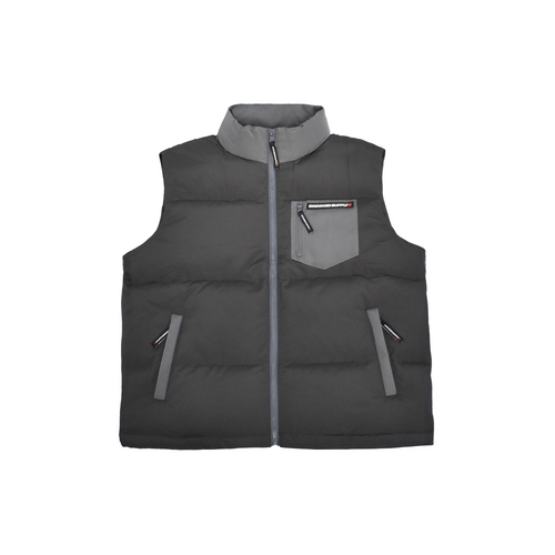 Grey bubble deals vest