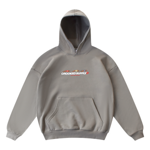 Punters Club Hoodie - Stone (Embroidered Logo)