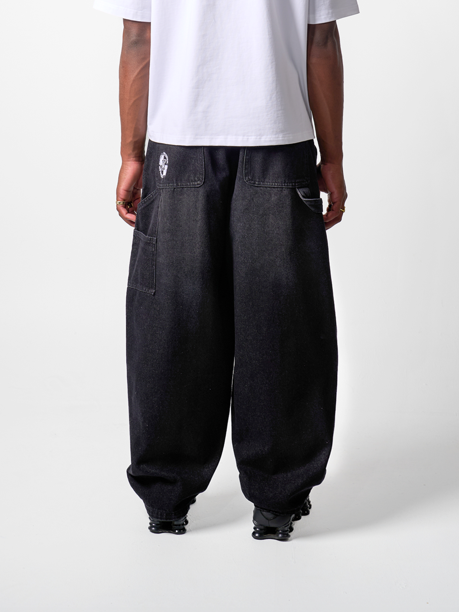 O.T. Denim Carpenter Pants - Washed black – Crooked Supply
