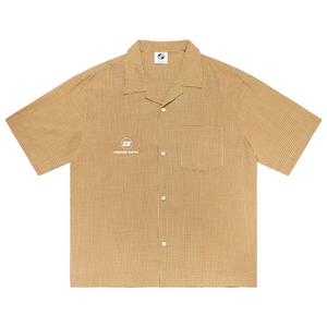 (New) Relax Checkered Shirt - Brown & Cream