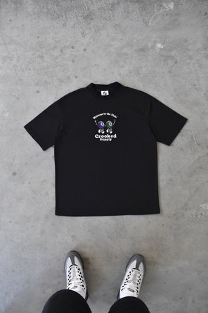 (New) Welcome to the Club - Black (Embroidered Logo)