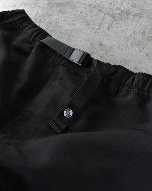 (New) 2-Tone Baggy Cargo Pants - Black & Grey