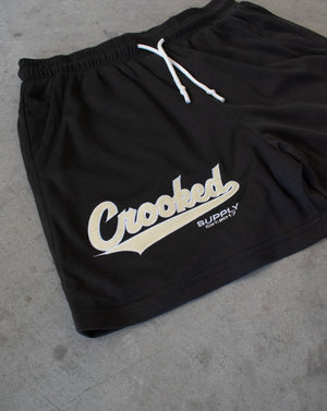 (New) Stadium Mesh Shorts - Black (5" Inseam)