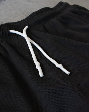 (New) Stadium Mesh Shorts - Black (5" Inseam)