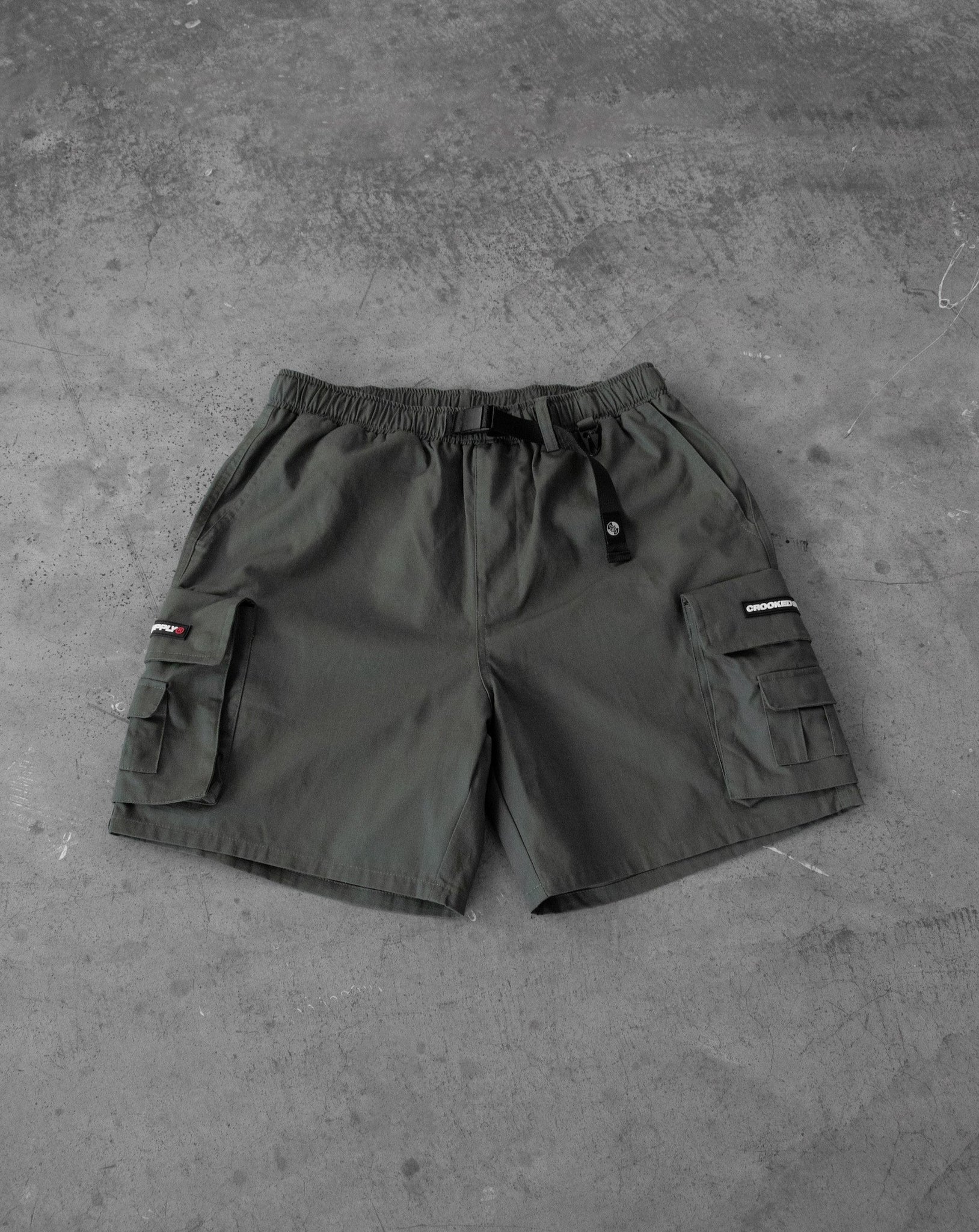 (New) Cargo Shorts - Khaki Green