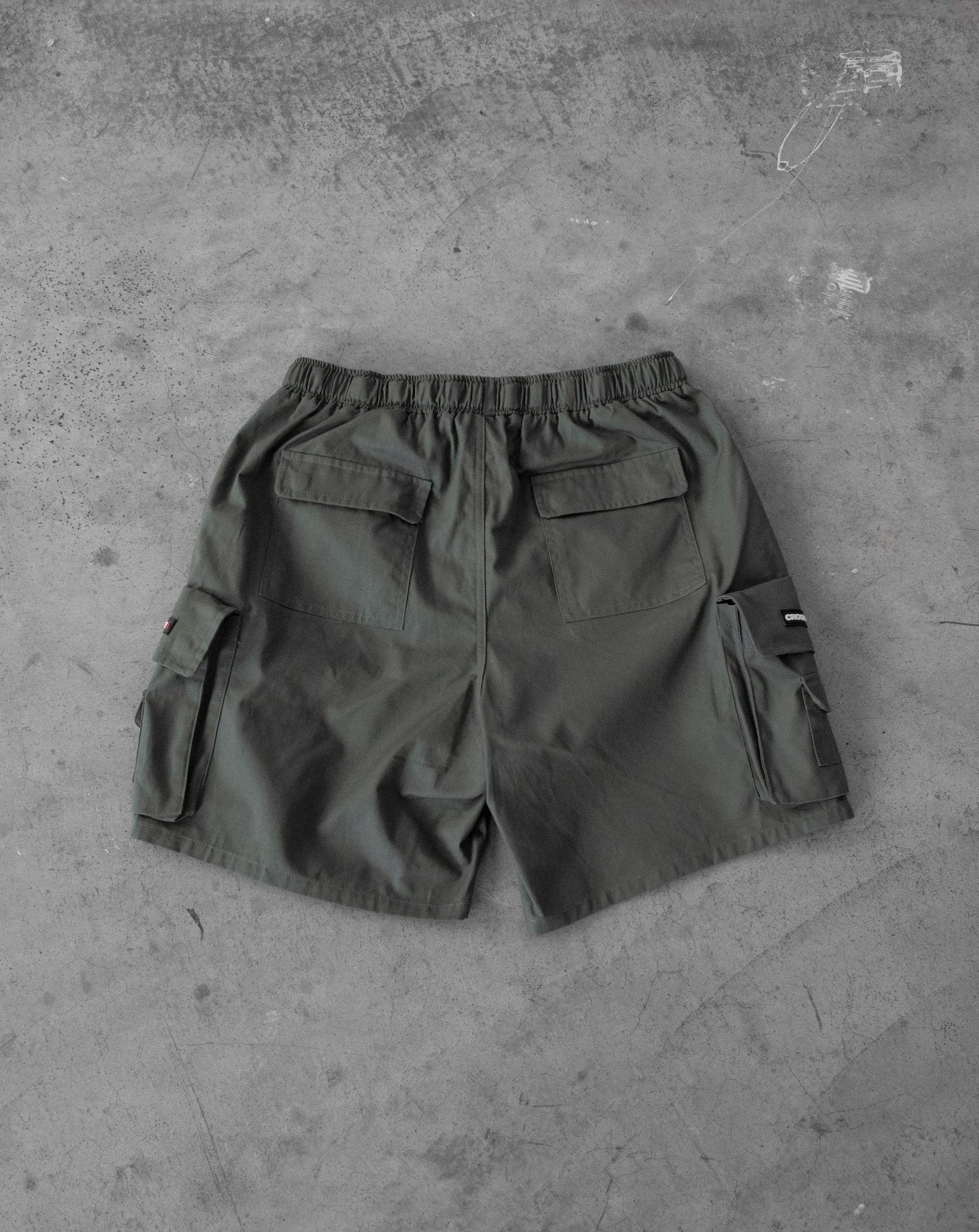 (New) Cargo Shorts - Khaki Green