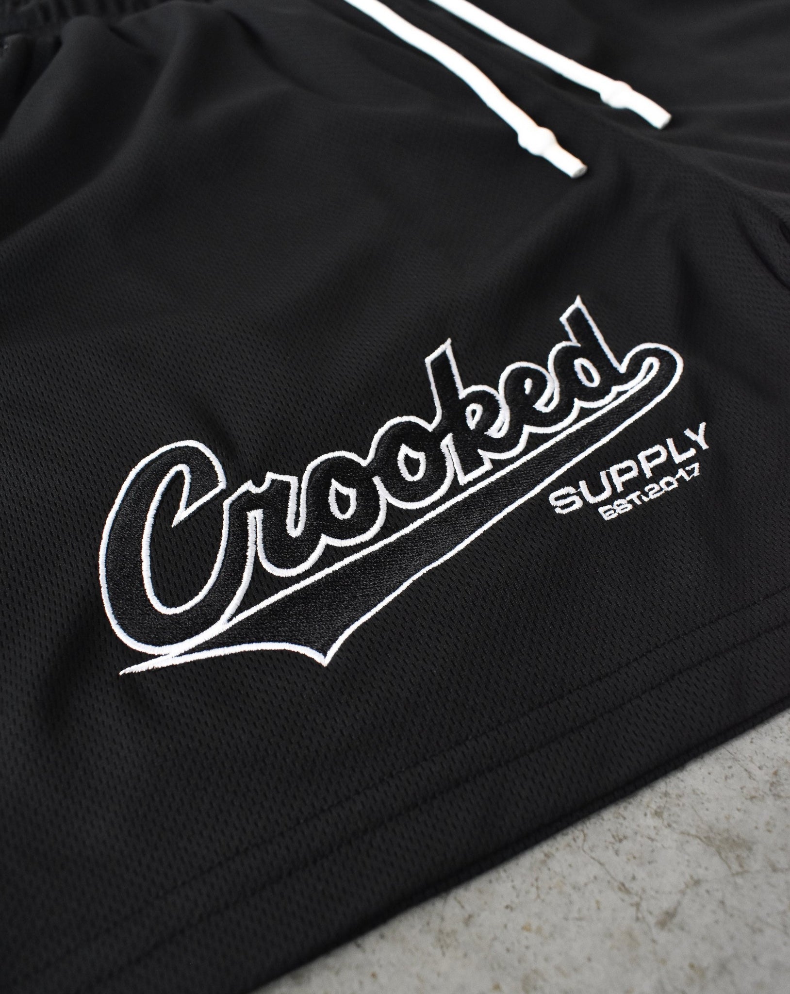 (New) Stadium Mesh Shorts - Black (5" Inseam)