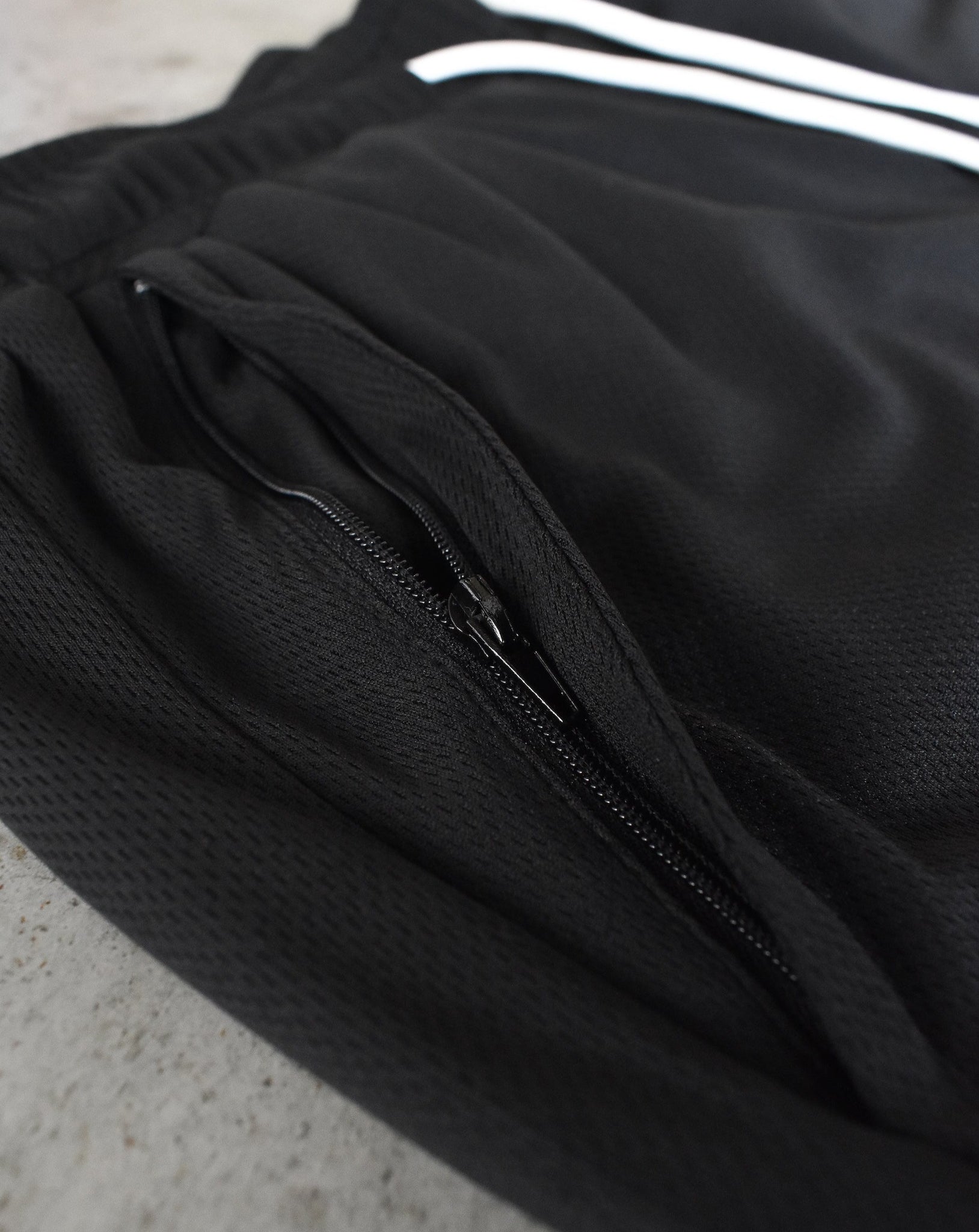 (New) Stadium Mesh Shorts - Black (5" Inseam)