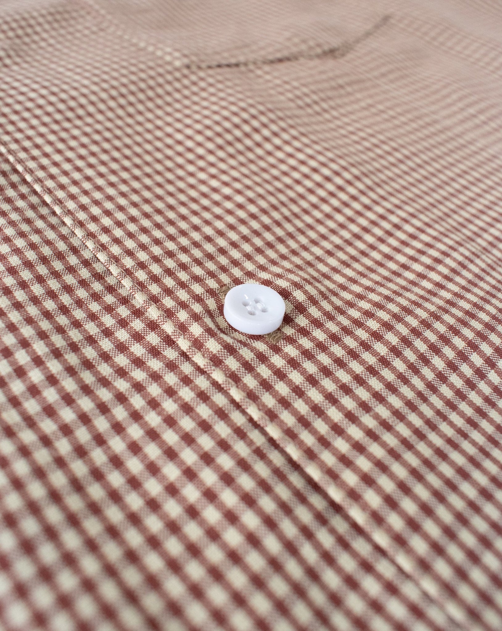 (New) Relax Checkered Shirt - Brown & Cream