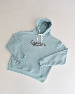 Stadium Hoodie - Aqua Blue (Chenille Embroidery)