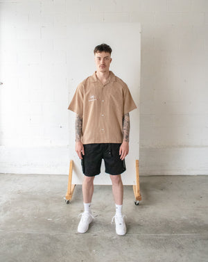 (New) Relax Checkered Shirt - Brown & Cream