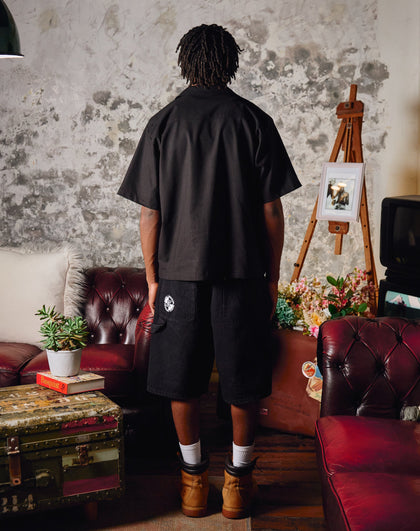Relax Shirt - Black – Crooked Supply