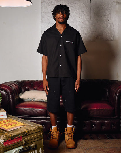 Relax Shirt - Black – Crooked Supply