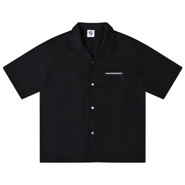Relax Shirt - Black – Crooked Supply