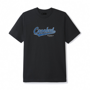Stadium Tee - Black (Embroidered Logo)