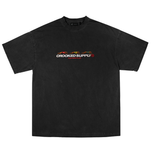 Punters Club Tee - Vintage Washed (Embroidered Logo)