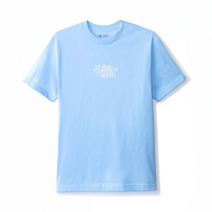 Graffiti Tee (Embroidered) - Sky Blue