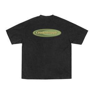 Oversized Luxury Tee (Era Design)  - Vintage Washed