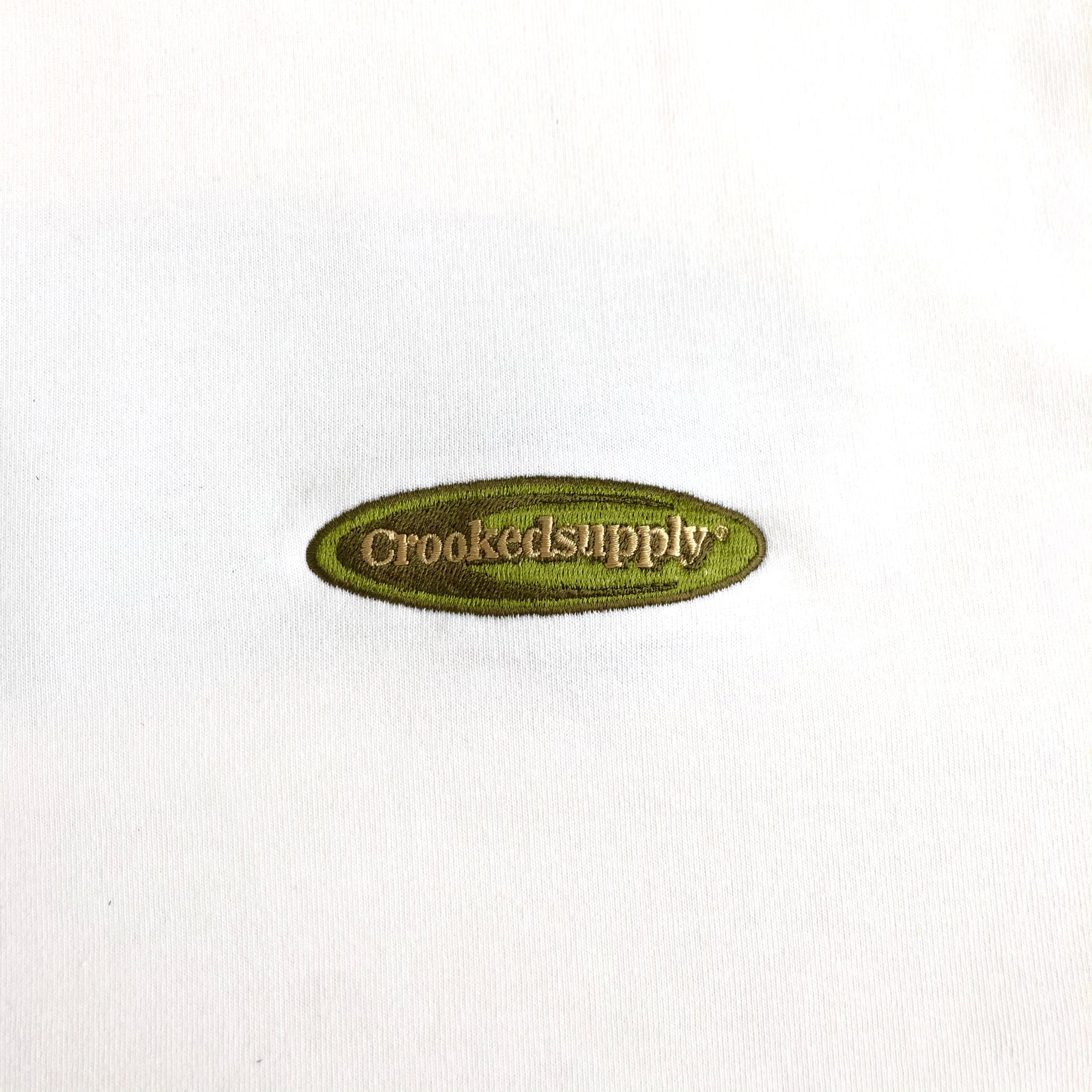 Oversized Luxury Tee (Era Design)  - Cream