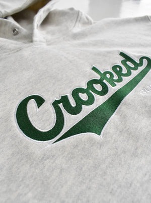 Stadium Hoodie - Light Grey (Embroidered Logo)