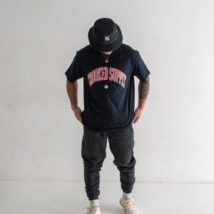 Crooked Supply Jersey Tee v3 - Navy
