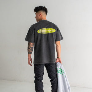 Oversized Luxury Tee (Era Design)  - Vintage Washed