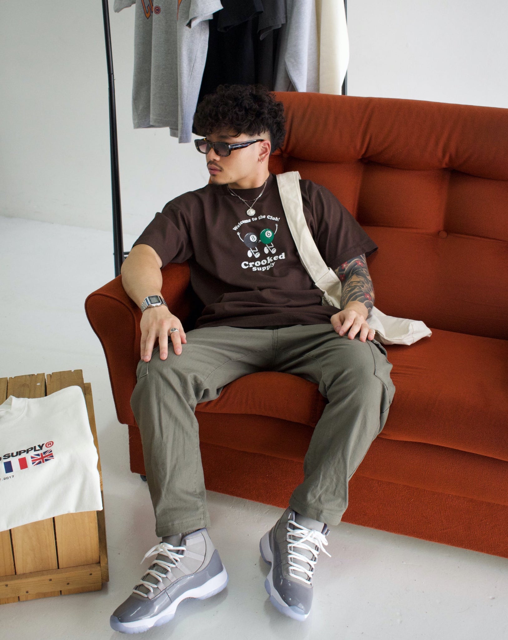 Welcome to the Club Tee - Chocolate