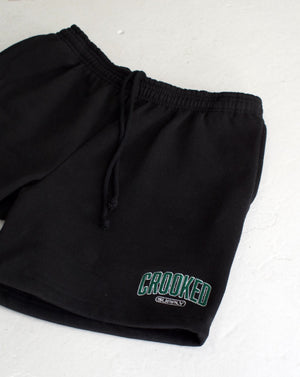 Statement Fleece Shorts - Embroidered Logo