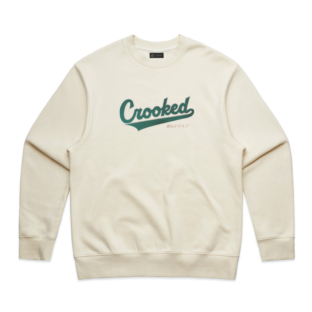 Stadium Crew (Embroidered Logo) - Cream