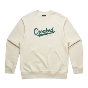 Stadium Crew (Embroidered Logo) - Cream