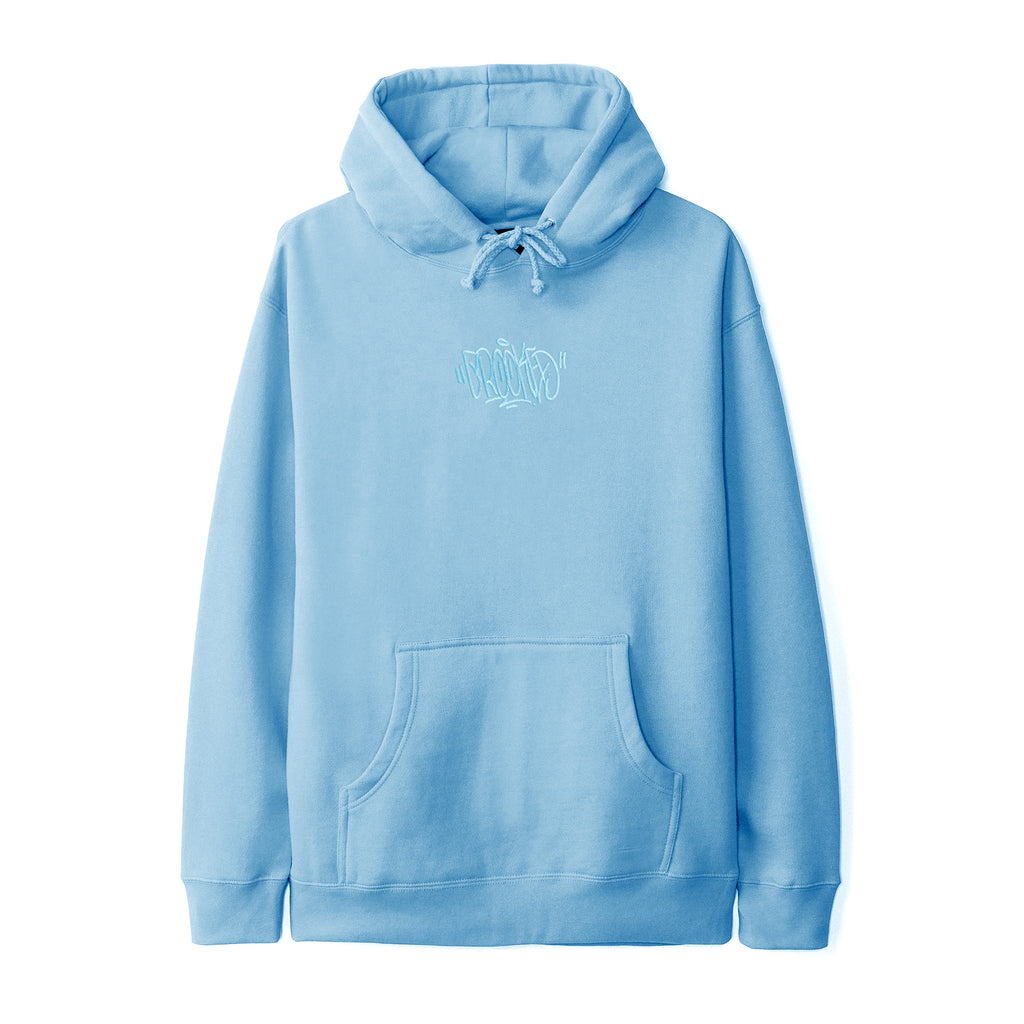 Graffiti Hoodie - Baby Blue